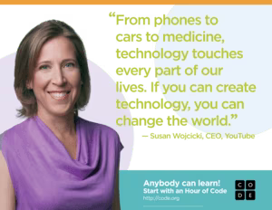 Poster of Susan Wojcicki